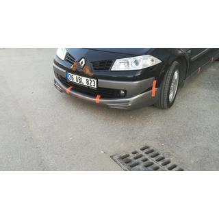 Frontläpp till stötfångare 2006-2009 (för lackering) Renault Megane II 2004–2009 foto 2