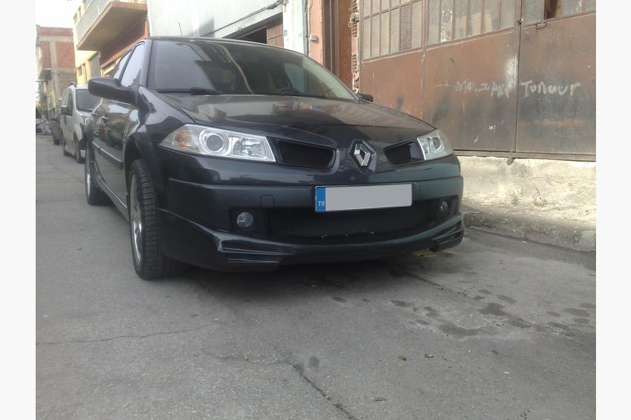 Renault Megane II 2004–2009 Frontläpp till stötfångare 2006-2009 (för lackering) Image