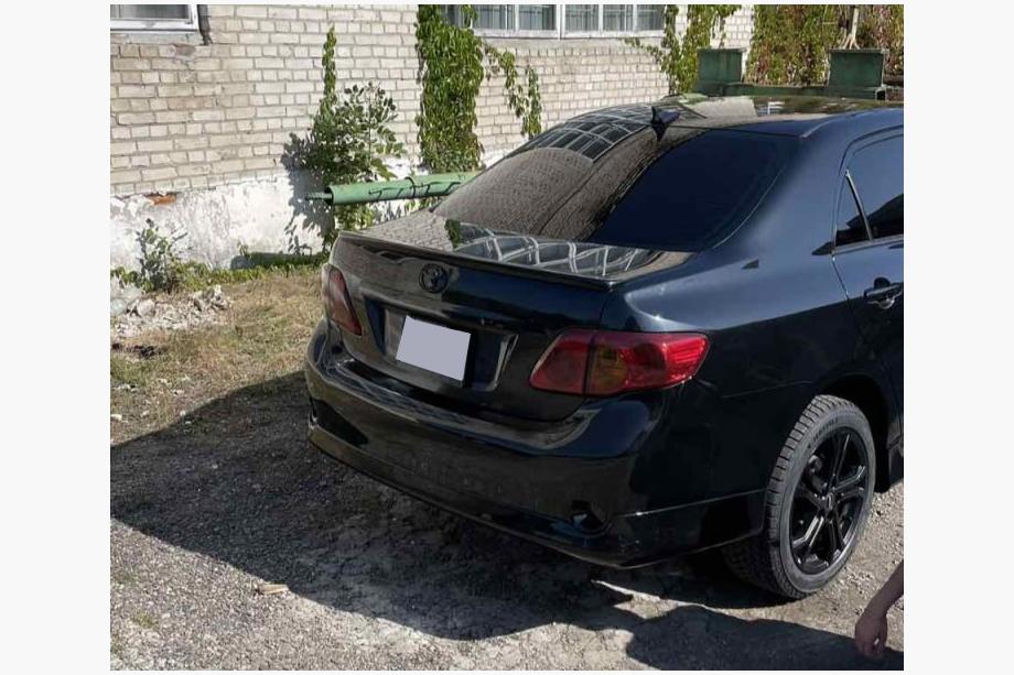 Toyota Corolla 2007–2013 Bakre stötfångaröverlägg (för lackering) Image