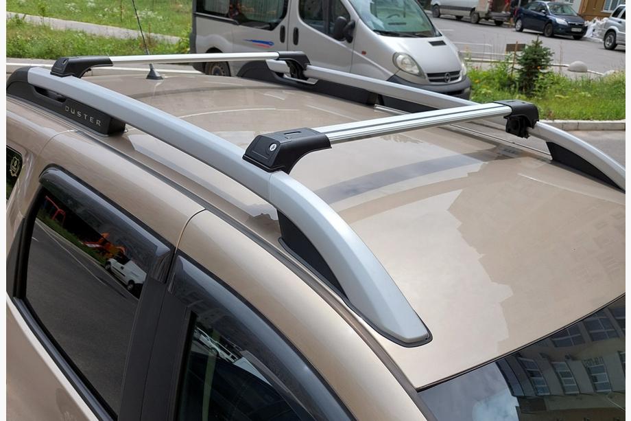 Renault Duster 2018–2024 Tvärbalkar för takrails Skybar V1 (2 st) Image