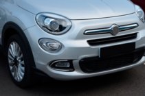 Fiat 500X 2014–2024 Dimljusramar (rostfritt stål) foto 3