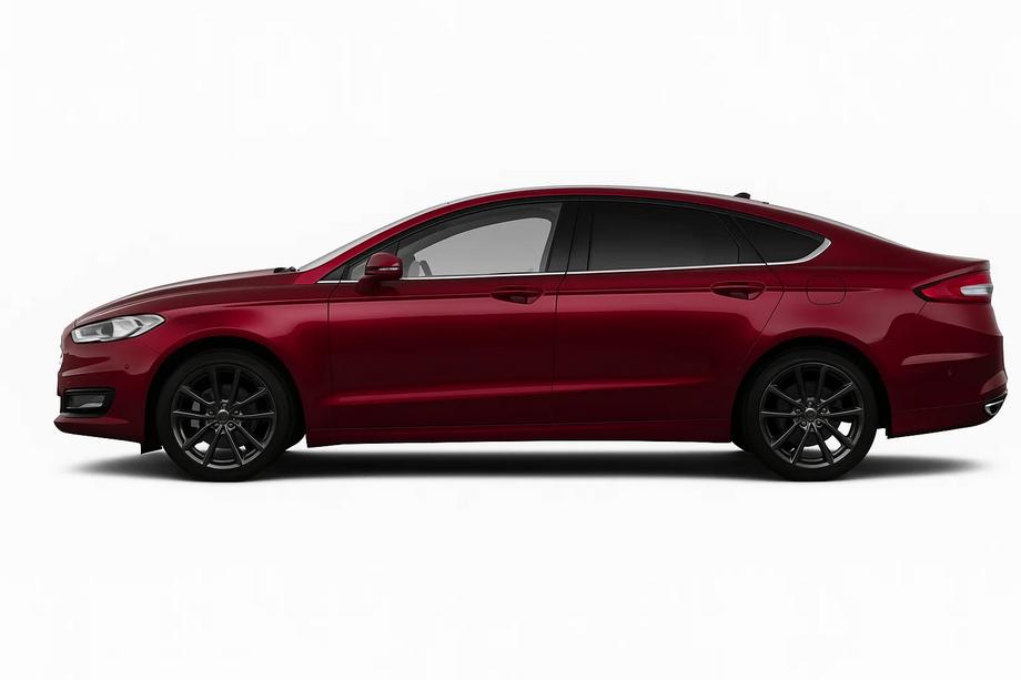 Ford Mondeo 2014–2022 Nedre kromlister för fönster (8 st, rostfritt stål) Image