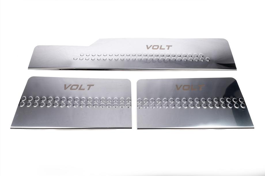 Volkswagen LT 1995–2006 Invändiga instegslister Carmos V1 (3 st, rostfritt stål) Foto 2