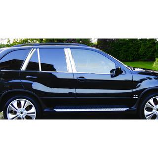 Dörrstolpslister (rostfritt stål) BMW X5 F15 2013–2018