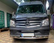Mercedes Sprinter W906 2006–2018 Främre nedre skyddsbåge Shark (rostfritt stål) från 2013 foto 1