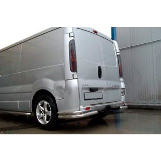 Bakre hörnskydd AK003-Подвійний (rostfritt stål) Opel Vivaro 2001–2015 foto 3