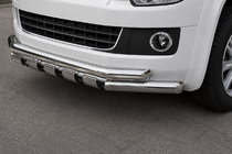 Volkswagen T5 Caravelle 2004–2010 Främre skyddsbåge ST015 (rostfritt stål) foto 1