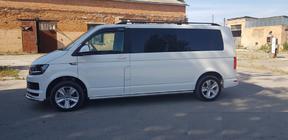 Volkswagen T6 2015–2024 Frontbåge ST008 (rostfritt) 60 mm foto 2