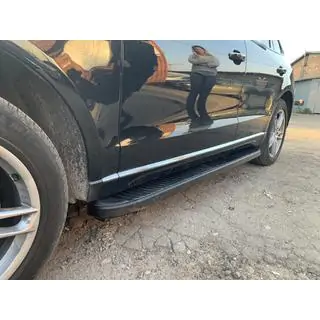 Sidosteg Tayga Black (2 st, aluminium) foto 2