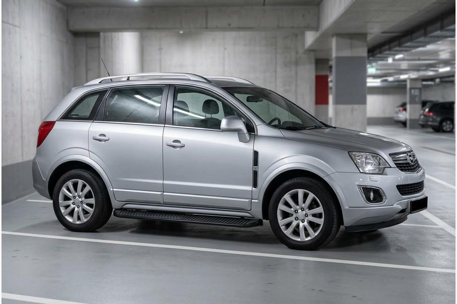 Opel Antara 2006–2017 Sidosteg Tayga Black (2 st, aluminium) 2016-2018 Image