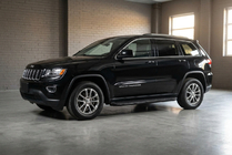 Jeep Grand Cherokee WK2 2010–2021 Sidosteg Tayga Black (2 st, aluminium) foto 1