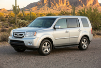 Honda Pilot 2008–2015 Sidosteg Tayga Black (2 st, aluminium) foto 1