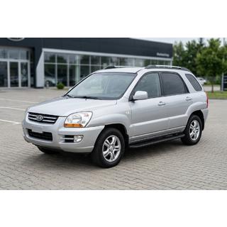 Sidosteg Tayga Black (2 st, aluminium) Kia Sportage 2004–2010 foto 1
