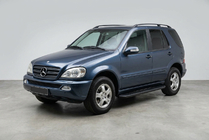 Mercedes ML W163 1997–2005 Sidosteg Tayga Black (2 st, aluminium) foto 1