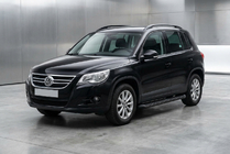Volkswagen Tiguan 2007–2016 Sidosteg Tayga Black (2 st, aluminium) foto 1