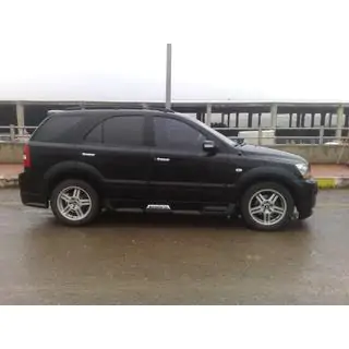 Meliset sidokjolar (2 st, för lackering) Kia Sorento I BL 2002–2009 foto 1