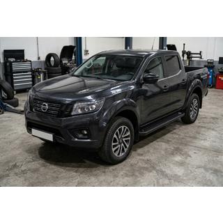 Sidosteg Allmond Black (2 st, aluminium)