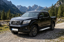 Nissan Navara/NP300 2016– Sidosteg Allmond Grey (2 st, aluminium) foto 1