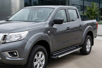 Nissan Navara/NP300 2016– Sidosteg RedLine V1 (2 st, aluminium) foto 1