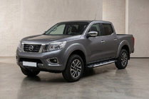 Nissan Navara/NP300 2016– Sidosteg Sunrise (2 st, aluminium) foto 1