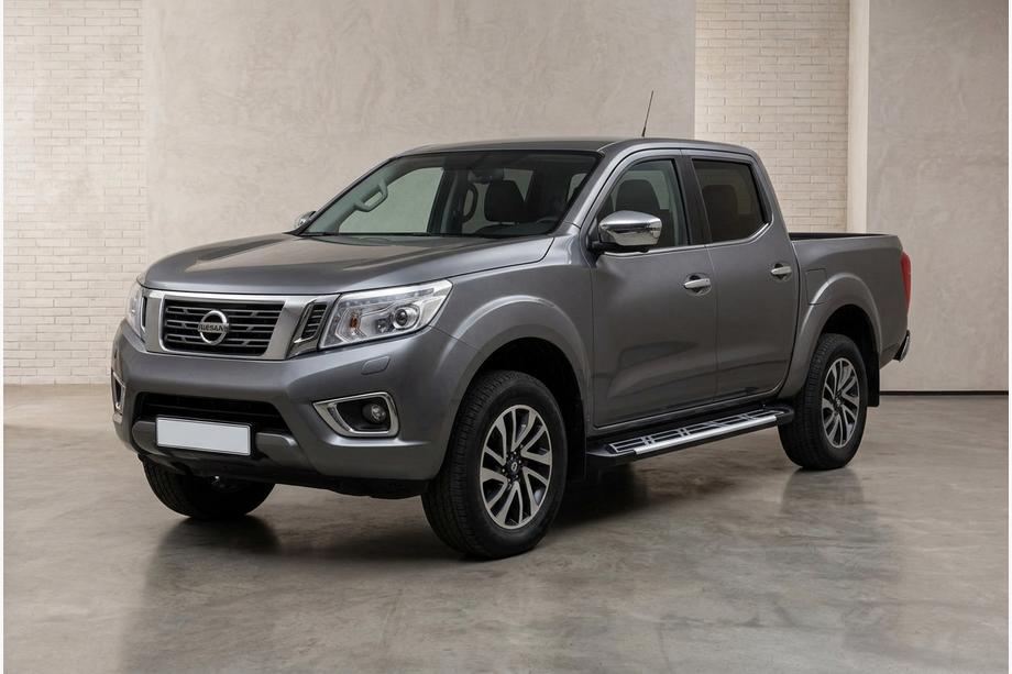 Nissan Navara/NP300 2016– Sidosteg Sunrise (2 st, aluminium) Image