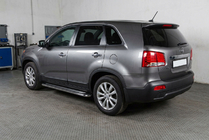 Kia Sorento II XM 2009–2014 Sidosteg Maydos V2 (2 st, aluminium/rostfritt stål) 2013-2016 foto 1