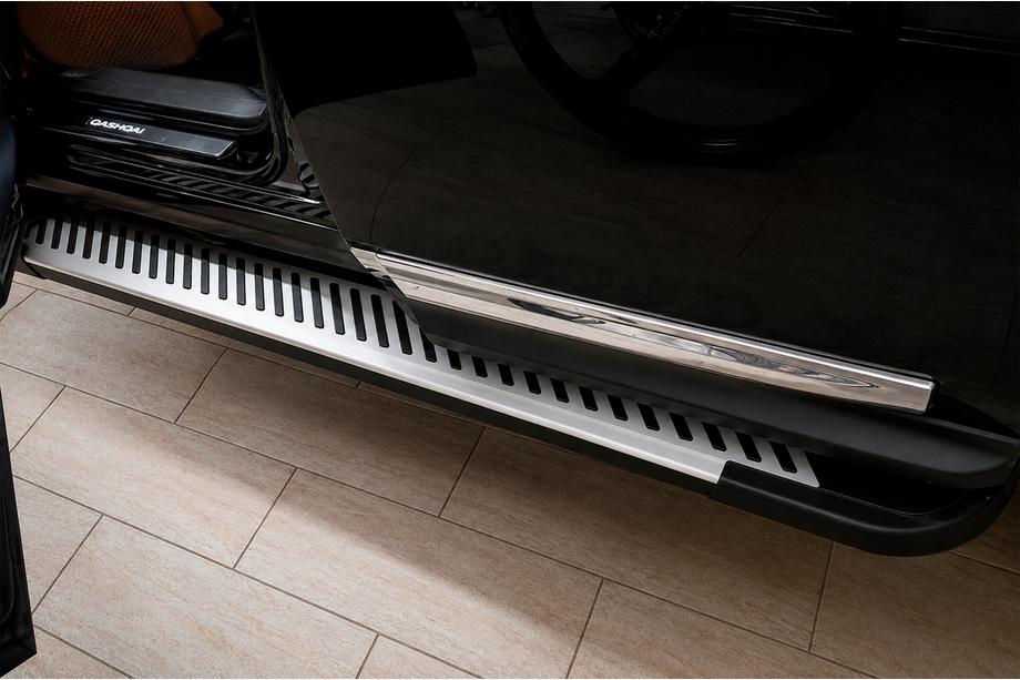 Nissan Pathfinder R52 2012–2021 Sidosteg Line (2 st, aluminium) Image