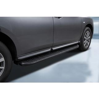 Sidosteg Tayga Black (2 st, aluminium) foto 1
