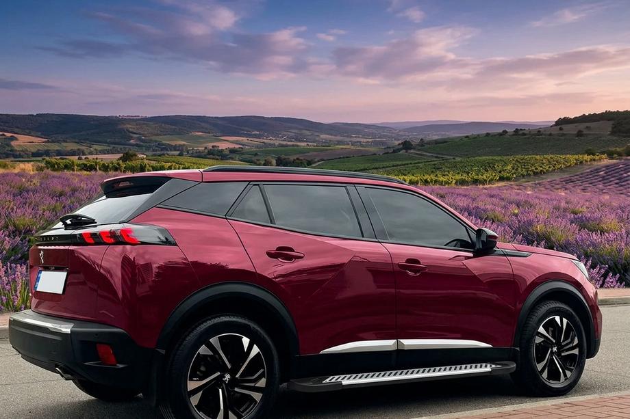 Peugeot 3008 2016–2023 Sidosteg Line (2 st, aluminium) Image