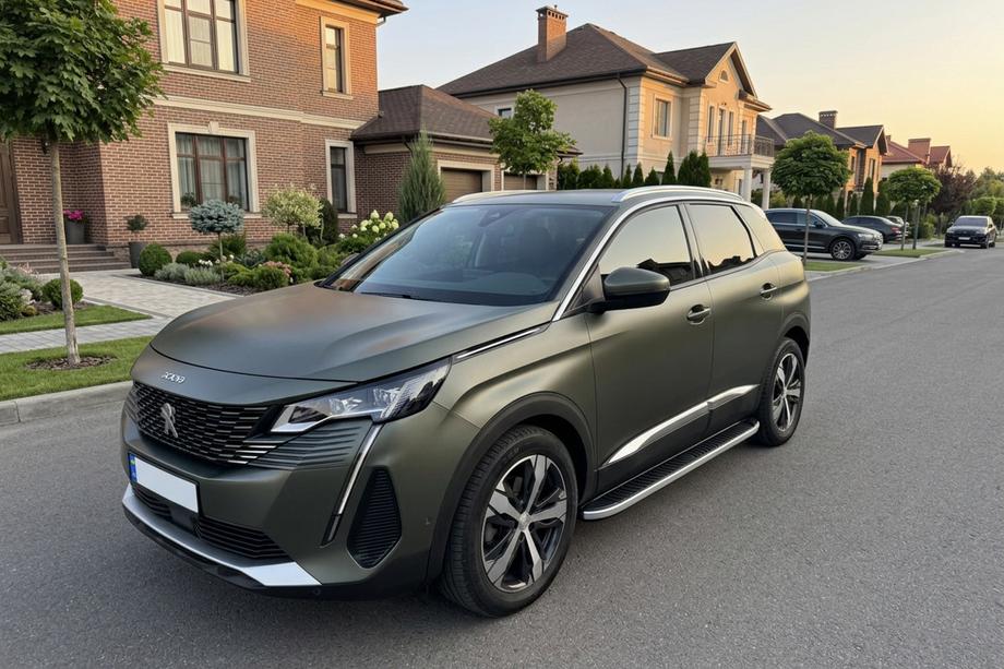 Peugeot 3008 2016–2023 Sidosteg Tayga Grey (2 st, aluminium) Image