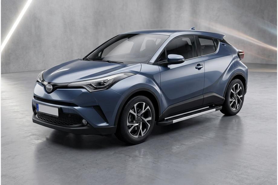 Toyota C-HR 2016–2023 Sidosteg RedLine V1 (2 st, aluminium) Image