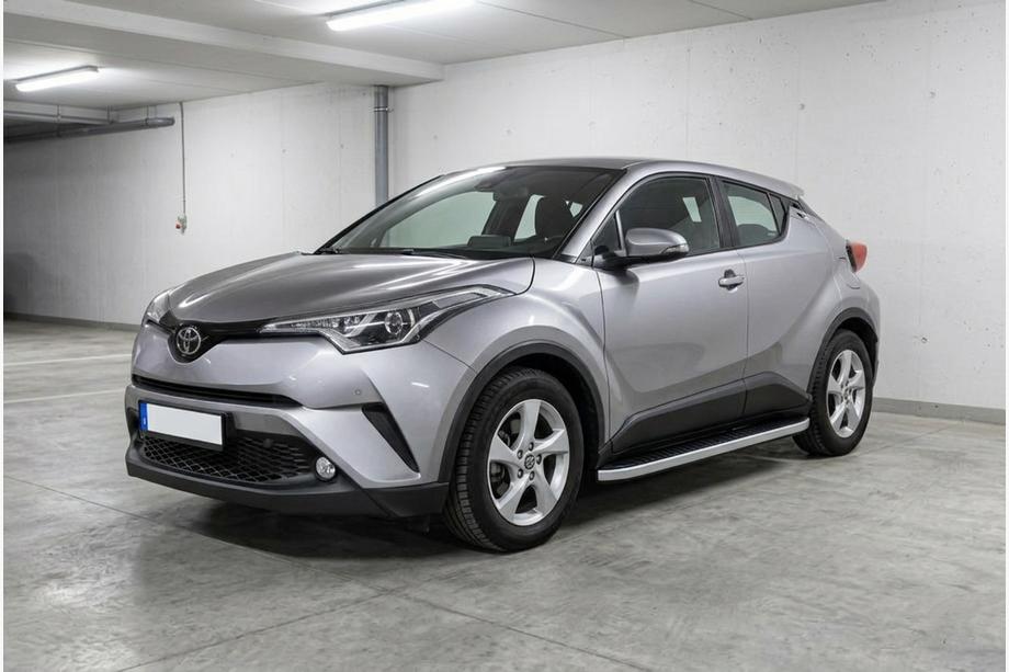 Toyota C-HR 2016–2023 Sidosteg Tayga Grey (2 st, aluminium) Image