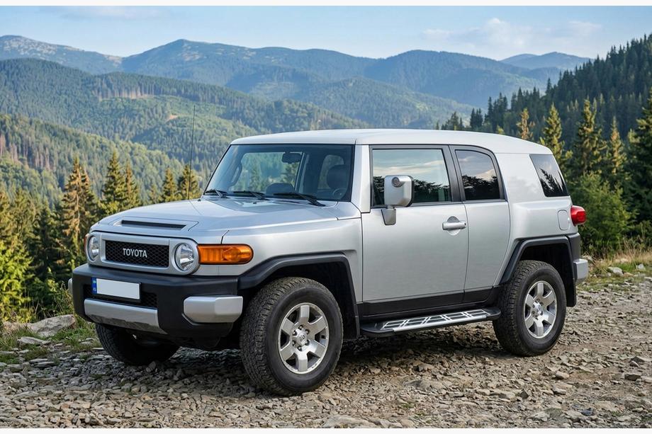 Toyota FJ Cruiser 2006–2022 Sidosteg Sunrise (2 st, aluminium) Image