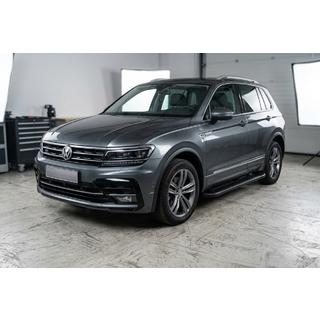 Sidosteg Allmond Black (2 st, aluminium) Volkswagen Tiguan 2016–2023 foto 1
