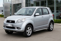 Daihatsu Terios 2006–2017 Sidosteg Maydos V2 (2 st, aluminium/rostfritt stål) foto 1