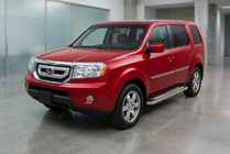 Honda Pilot 2008–2015 Sidosteg Maydos V2 (2 st, aluminium/rostfritt stål) foto 1