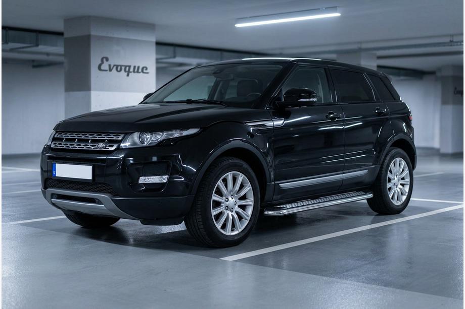 Range Rover Evoque 2012–2018 Sidosteg Maydos V2 (2 st, aluminium/rostfritt stål) Image