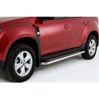 Sidosteg Maydos V2 (2 st, aluminium/rostfritt stål) Dacia Duster 2018–2024 foto 1