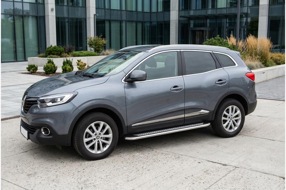 Renault Kadjar 2015–2022 Sidosteg Maydos V2 (2 st, aluminium/rostfritt stål) Image