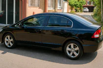 Honda Civic Sedan VIII 2006–2011 Komplett fönsterlistset (12 st, rostfritt stål) foto 1