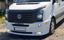 Volkswagen Crafter 2006–2016 Frontstötfångarläpp 2012↗ (Era rak, för lackering) foto 5