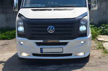 Volkswagen Crafter 2006–2016 Frontstötfångarläpp 2012↗ (Era rak, för lackering) foto 6