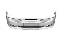 Volkswagen Crafter 2006–2016 Frontstötfångarläpp 2012↗ (Era rak, för lackering) foto 3