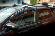 Nissan Qashqai 2007–2010 Vindavvisare med kromlist (4 st, Niken) foto 1