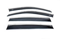 Volkswagen Tiguan 2007–2016 Vindavvisare med kromlist (4 st, Niken) foto 6