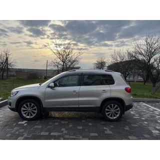 Vindavvisare med kromlist (4 st, Niken) Volkswagen Tiguan 2007–2016 foto 4