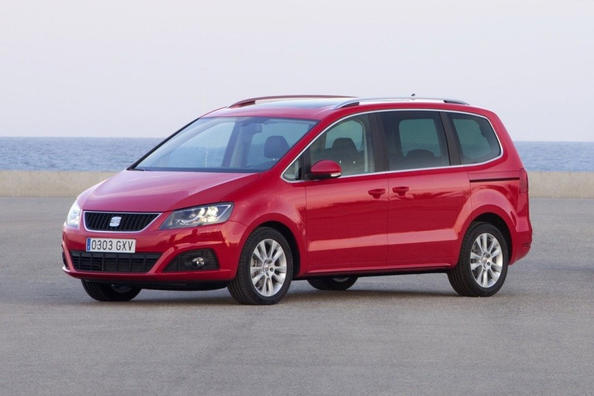 Test av minibussen Seat Alhambra