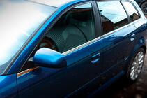 Audi A3 2003–2012 Nedre fönsterlister (rostfritt) foto 1