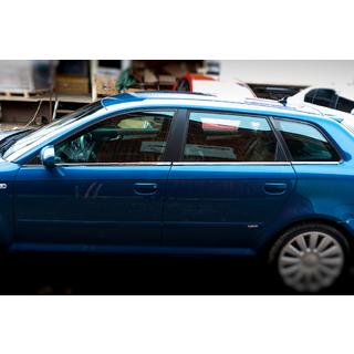 Nedre fönsterlister (rostfritt) Audi A3 2003–2012 foto 4