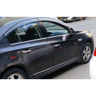 Kåpor till dörrlister i rostfritt stål Chevrolet Cruze 2009–2015 foto 3